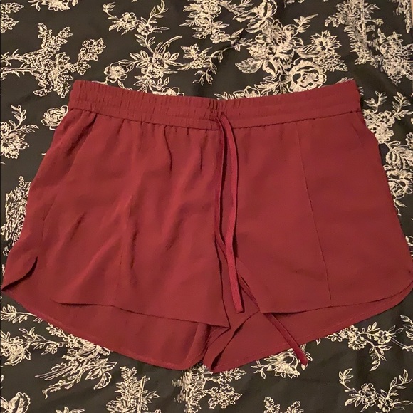 Babaton Pants - Burgundy Babaton shorts